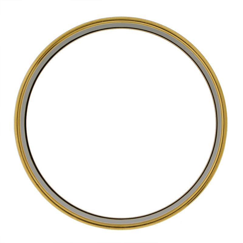 Hermès Yellow Enamel Horse And Carriage Wide Bangle