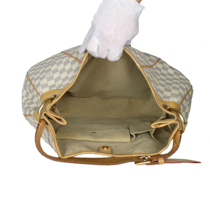 Louis Vuitton Damier Azur Galliera GM Hobo Bag
