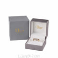 Christian Dior 18K Diamond Chain Ring