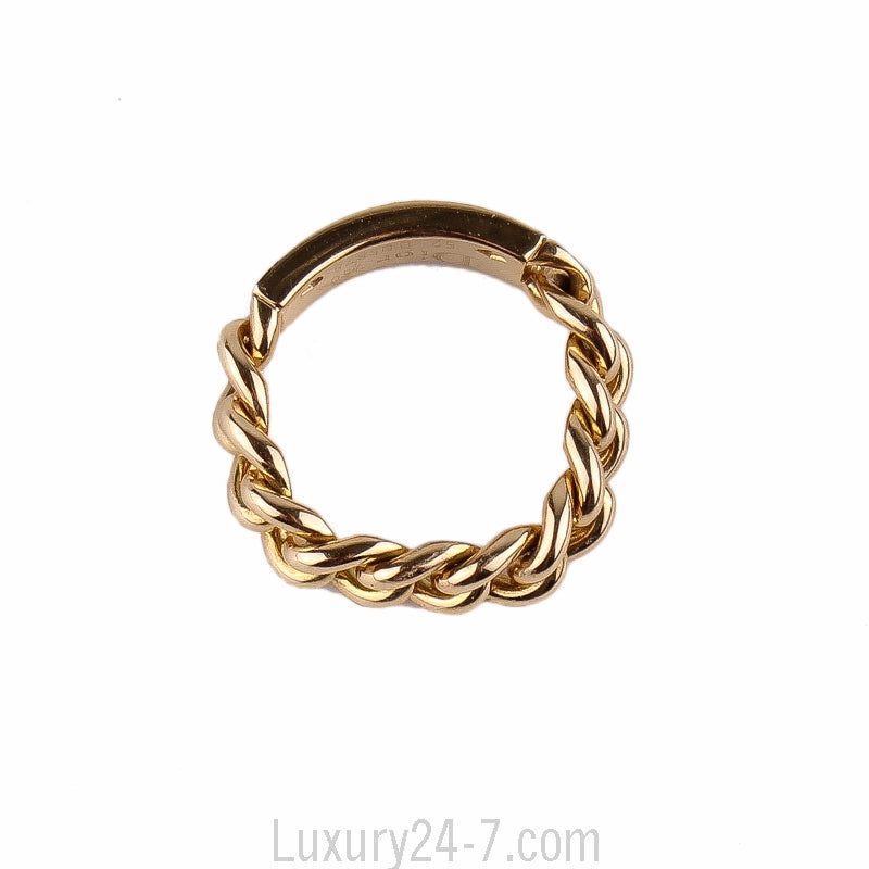 Christian Dior 18K Diamond Chain Ring