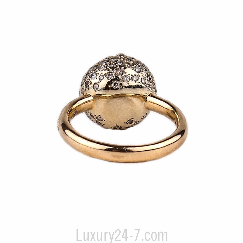 Pomellato Chimera Garnet Diamond 18K Gold Ring