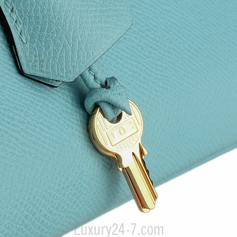 Hermès Bleu Atoll Epsom Birkin 30