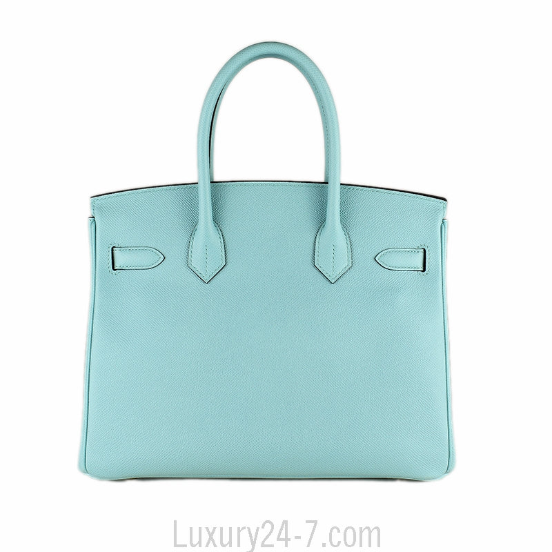Hermès Bleu Atoll Epsom Birkin 30