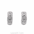 Bulgari Alveare diamond hoop clip-onearrings