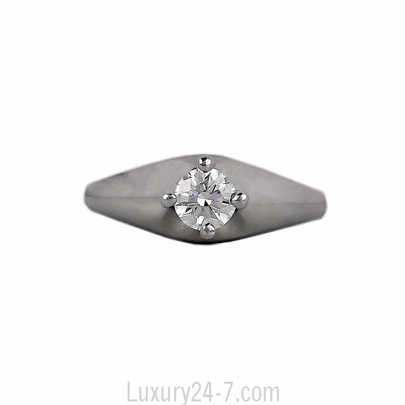 Bvlgari Platinum Diamond Ring