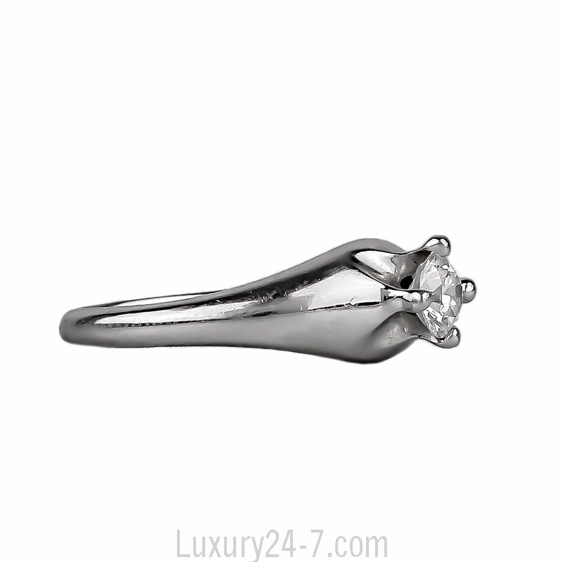 Bvlgari Platinum Diamond Ring