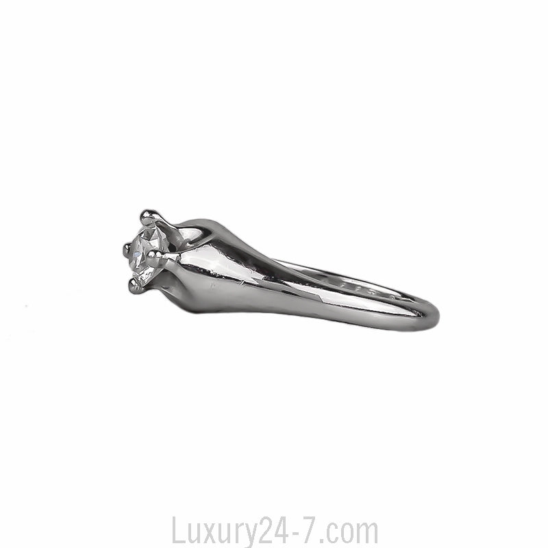 Bvlgari Platinum Diamond Ring