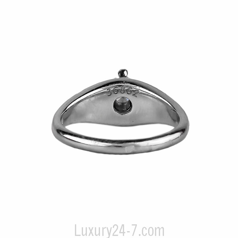 Bvlgari Platinum Diamond Ring