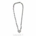 Tiffany & Co. Sterling Silver Heart Tag Necklace