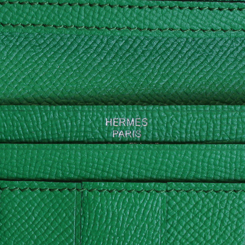 Hermes Epsom Bearn Wallet Bamboo
