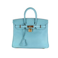2016 Hermès Blue Atoll Swift Birkin 25 GHW