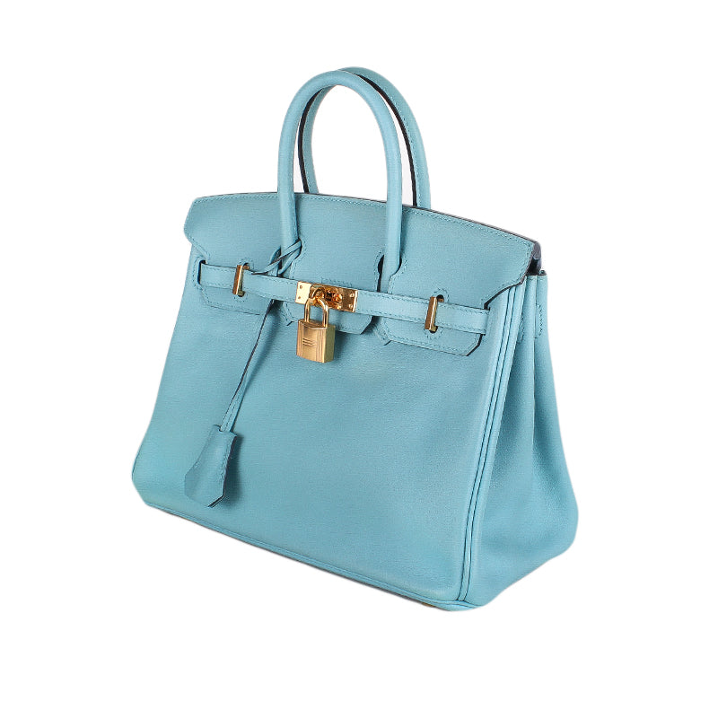 2016 Hermès Blue Atoll Swift Birkin 25 GHW