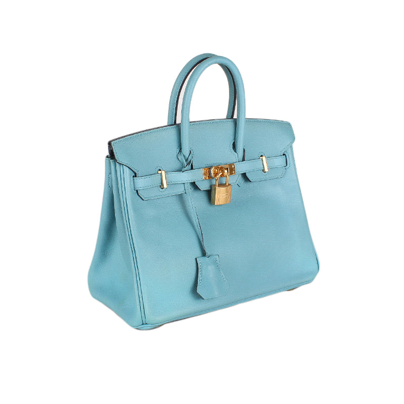 2016 Hermès Blue Atoll Swift Birkin 25 GHW