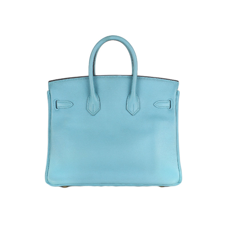 2016 Hermès Blue Atoll Swift Birkin 25 GHW