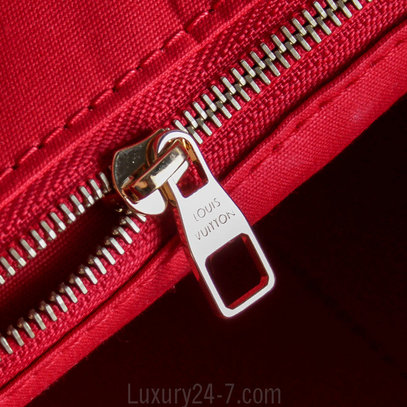 Louis Vuitton Red Vernis Lockit PM