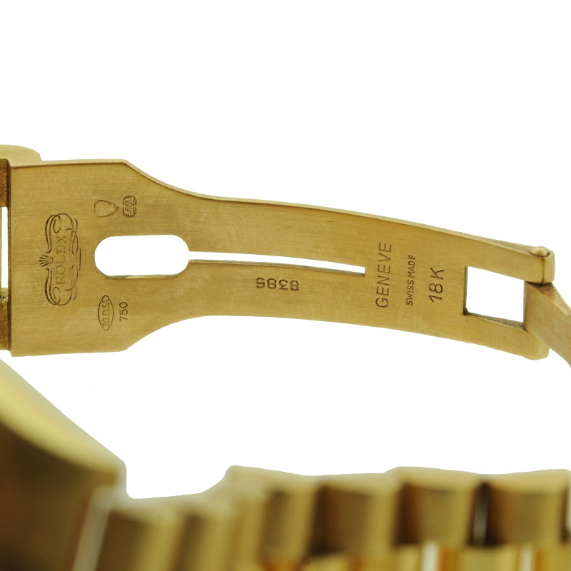 Rolex 18k Gold President Wrist Watch