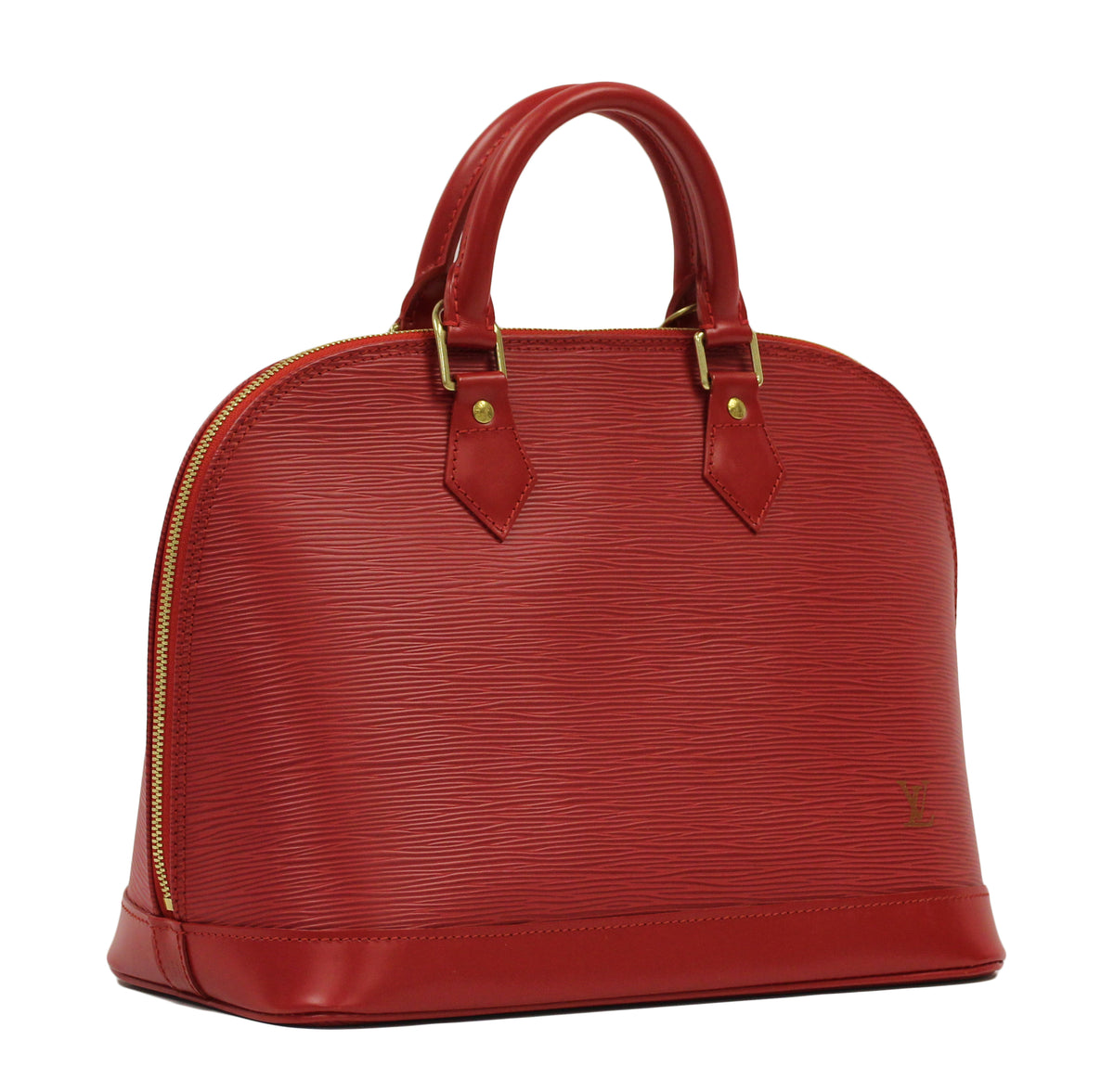 Louis Vuitton Red Epi Leather Alma PM