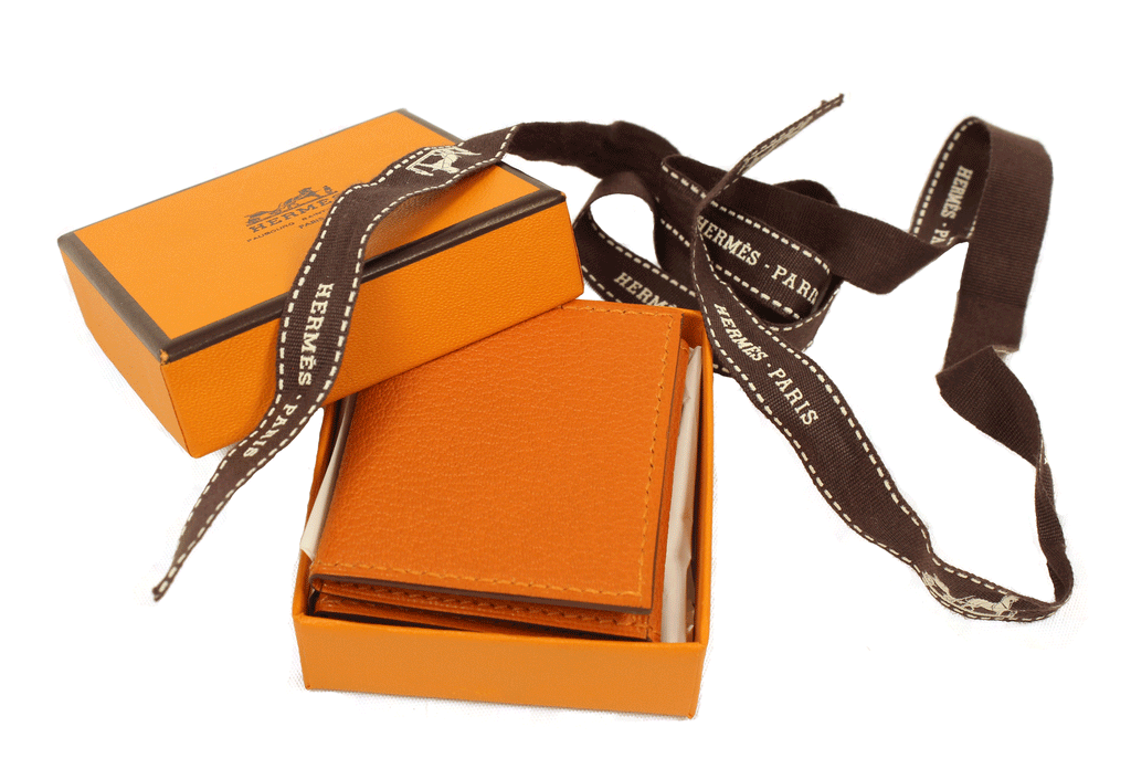 Hermes Orange Epsom Photo Frame