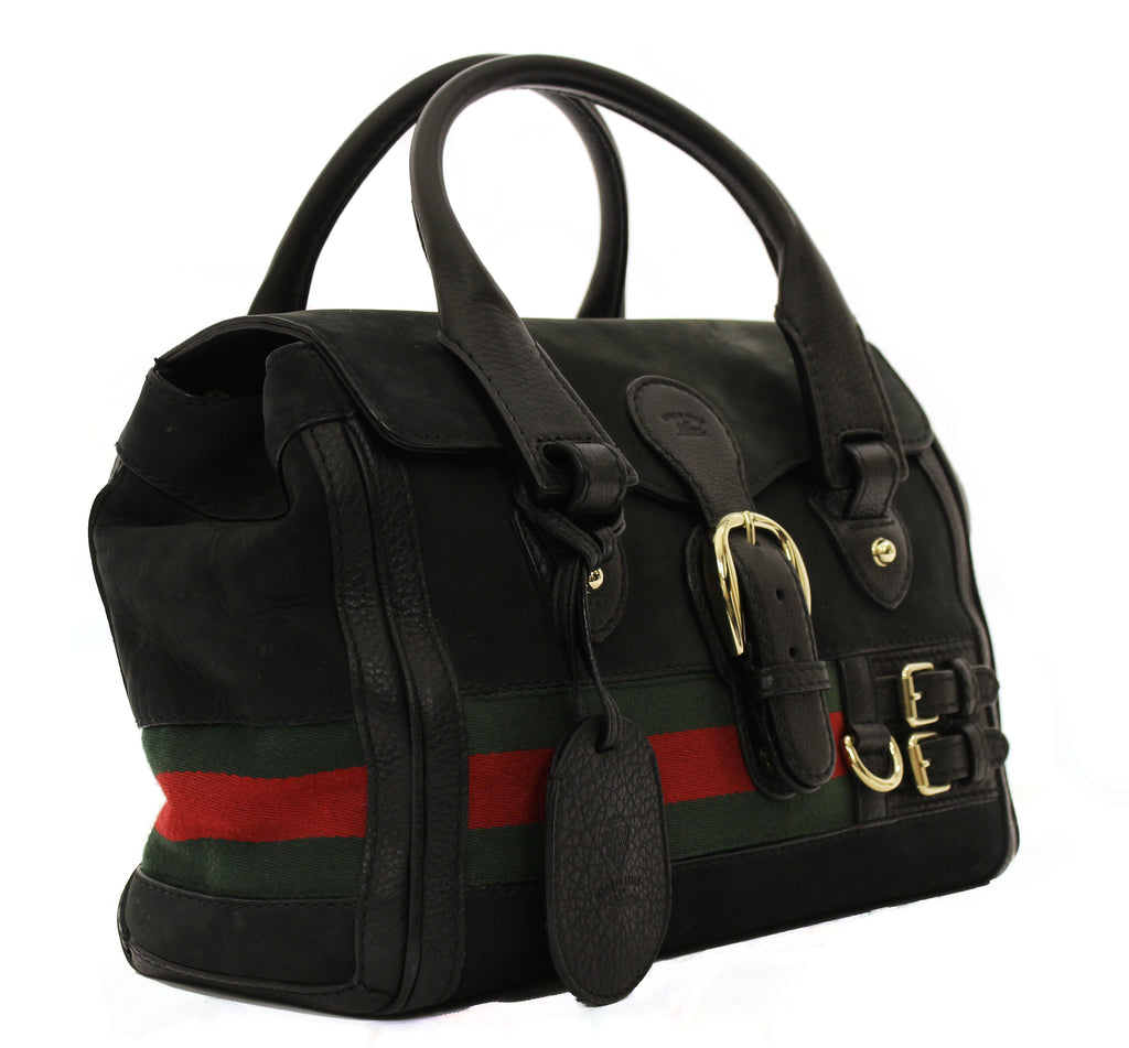 Gucci Suede Dr. Bag