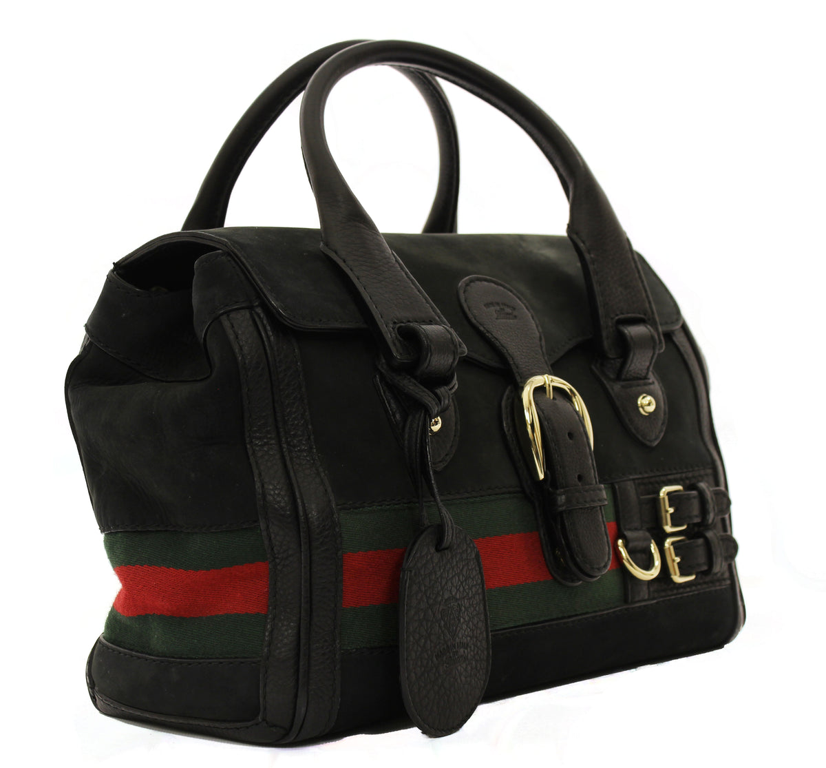 Gucci Suede Dr. Bag