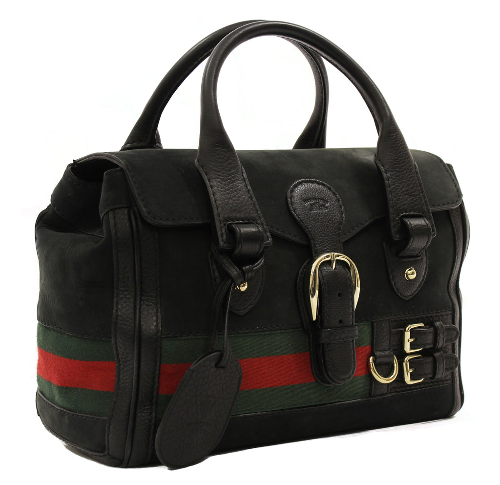 Gucci Suede Dr. Bag