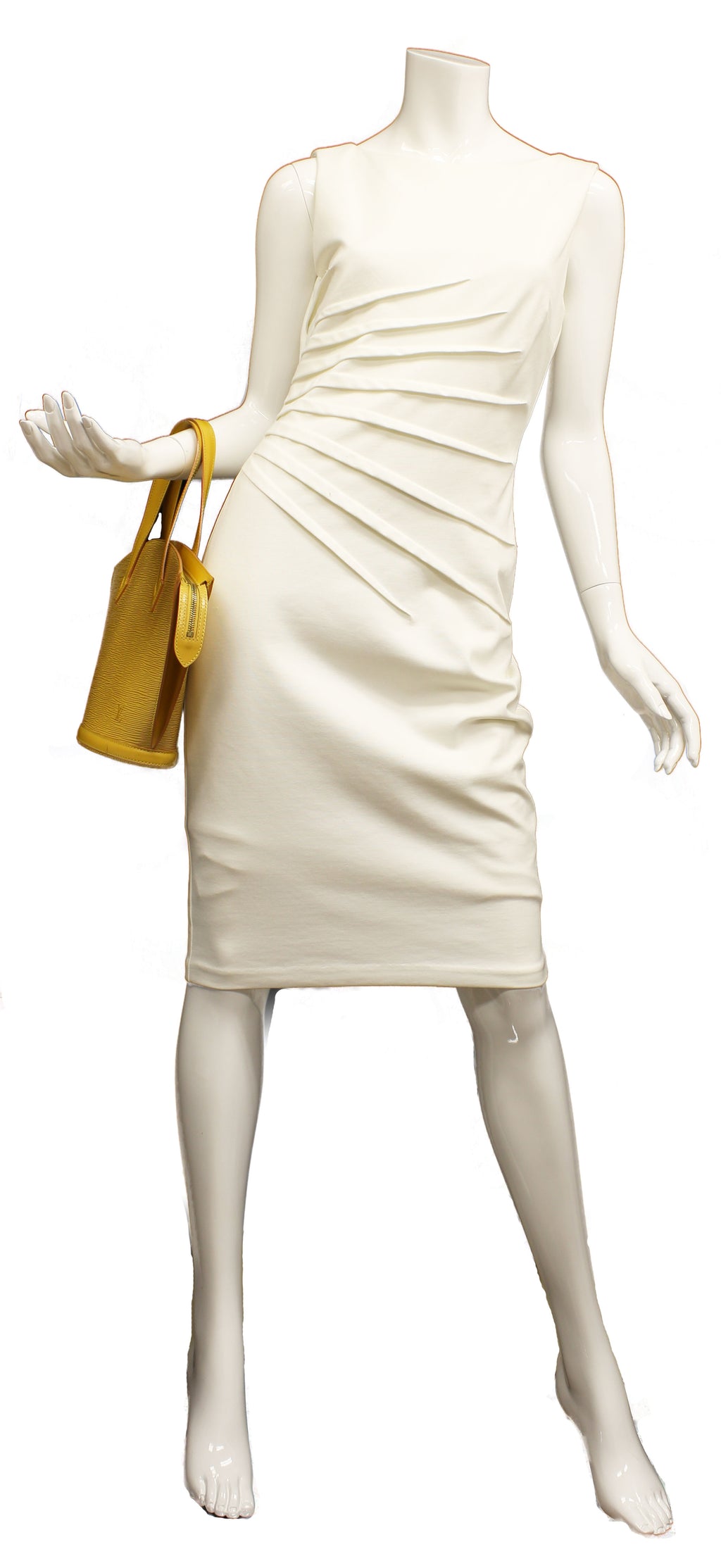 Louis Vuitton Vintage Yellow Epi Saint Jacques PM Bag