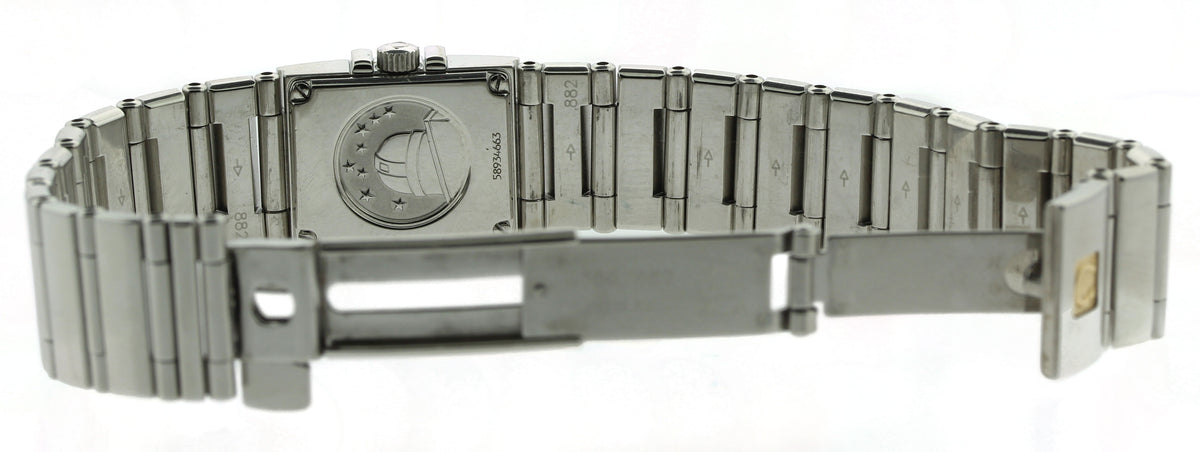 Omega Constellation SS & Diamond Ladies Wrist Watch