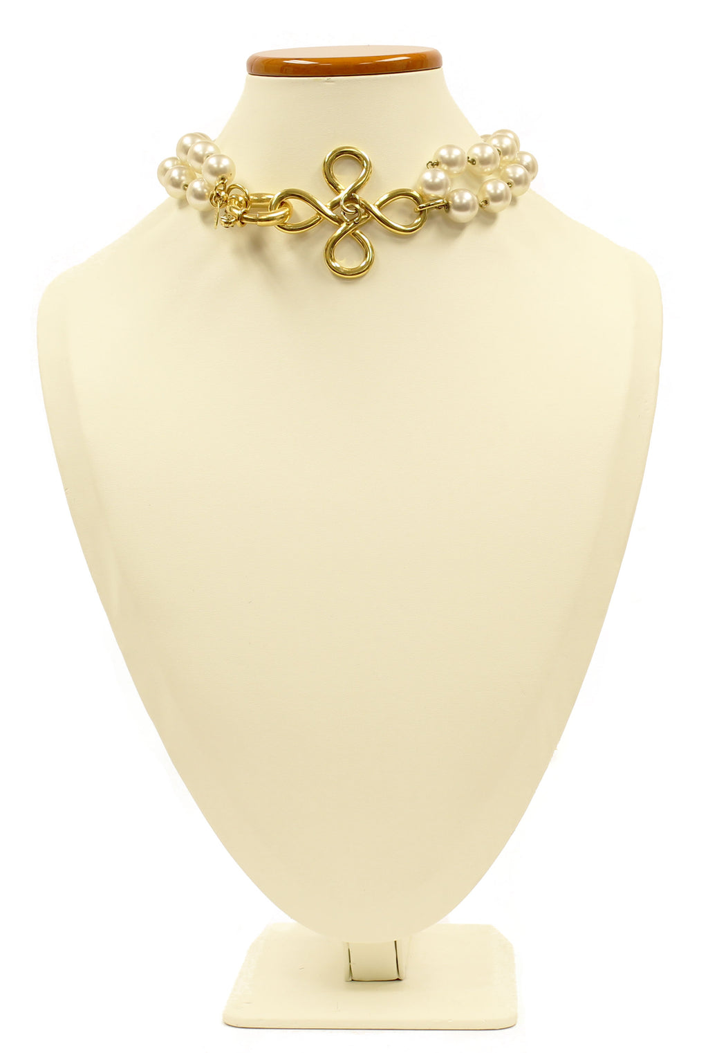Chanel Faux Pearl Vintage Necklace