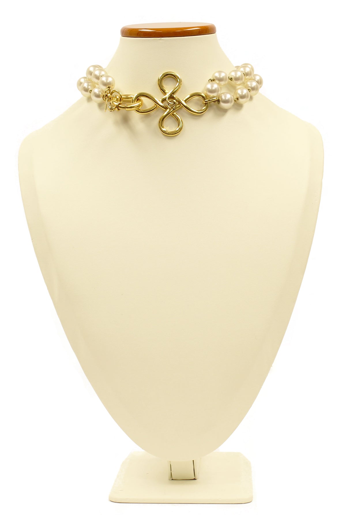 Chanel Faux Pearl Vintage Necklace