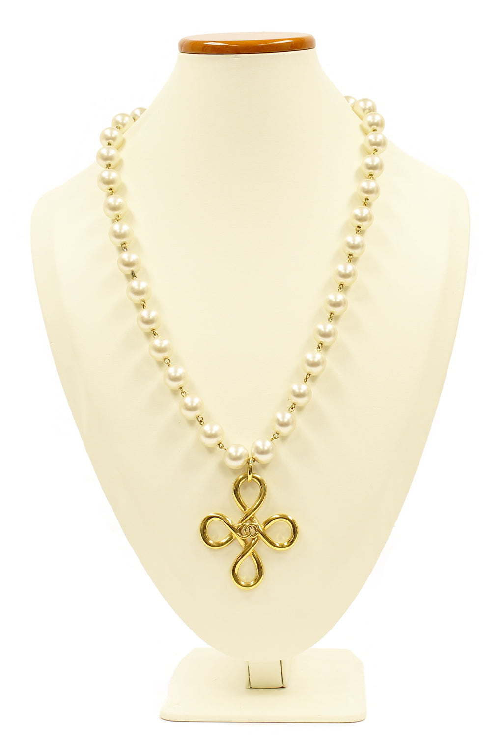 Chanel Faux Pearl Vintage Necklace