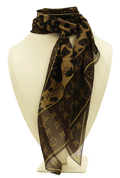 Louis Vuitton Monogram Leopard   Écharpe