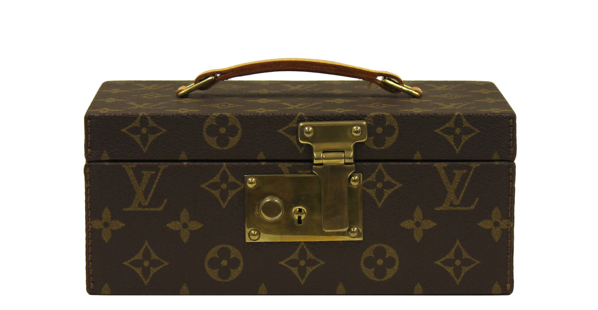 Louis Vuitton Vintage Monogram Boite A Tout Jewelry Case Box