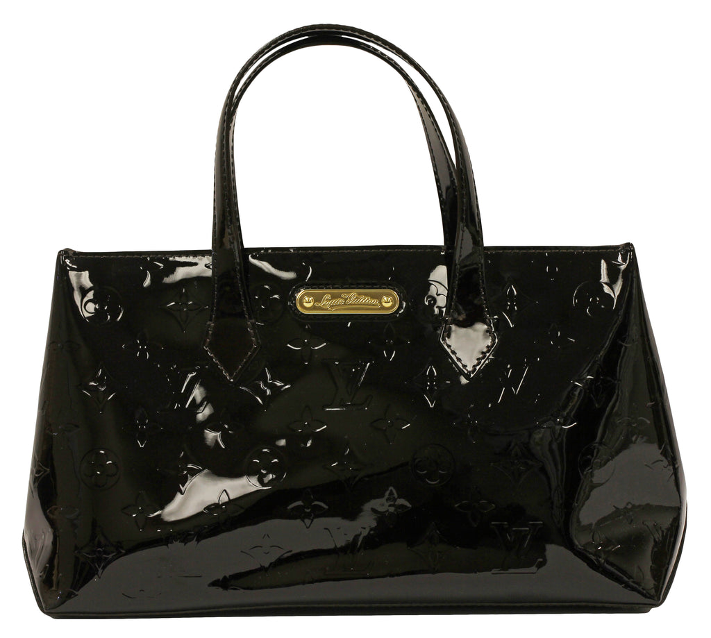 Louis Vuitton Amarante Vernis Wilshire PM Handbag
