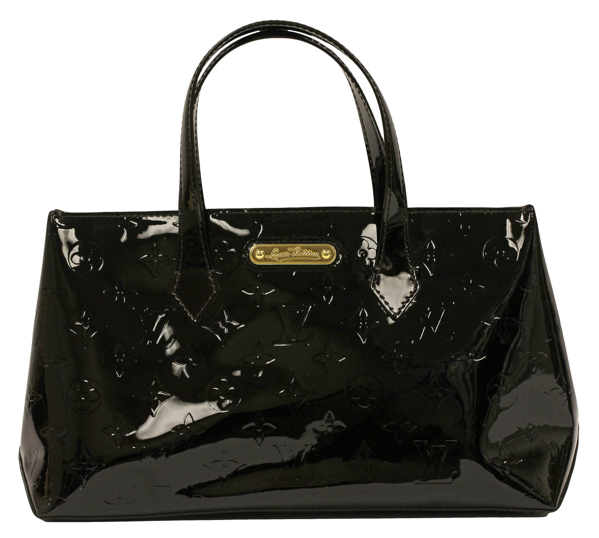 Louis Vuitton Amarante Vernis Wilshire PM Handbag