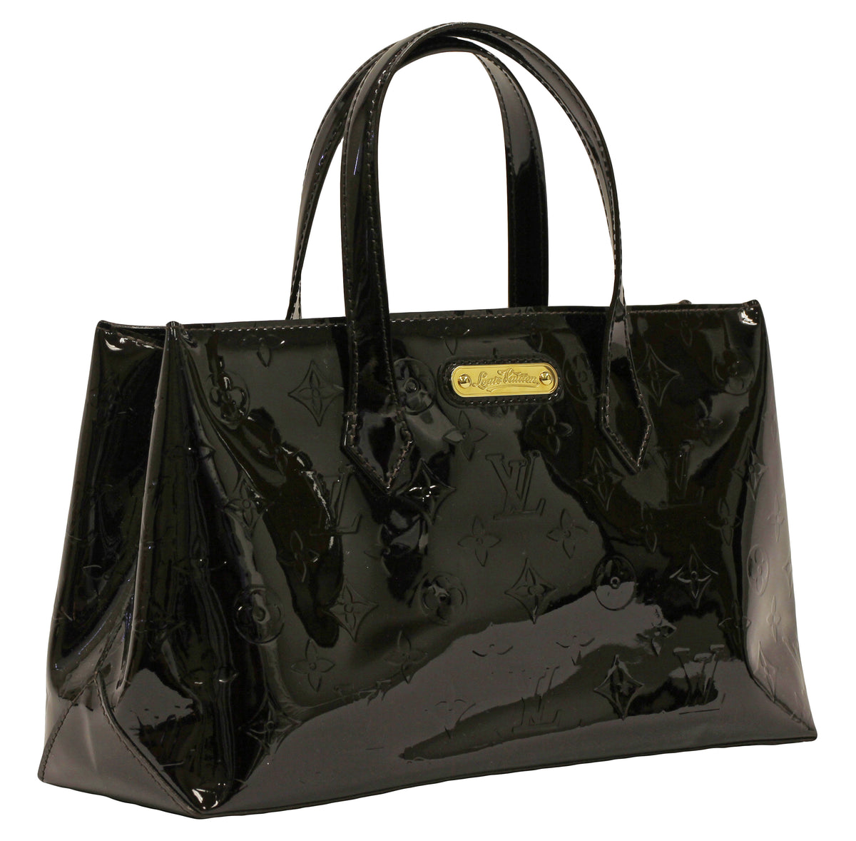 Louis Vuitton Amarante Vernis Wilshire PM Handbag