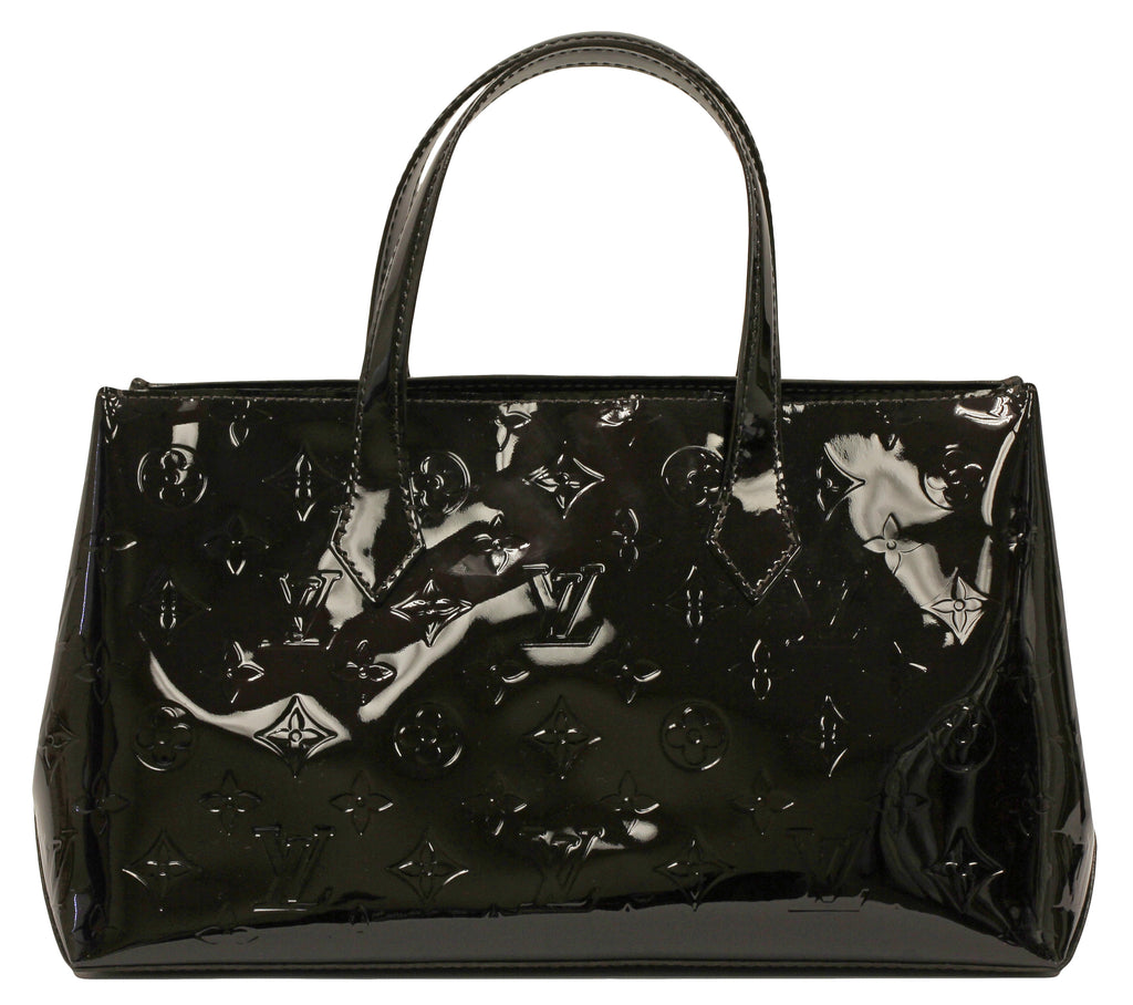 Louis Vuitton Amarante Vernis Wilshire PM Handbag