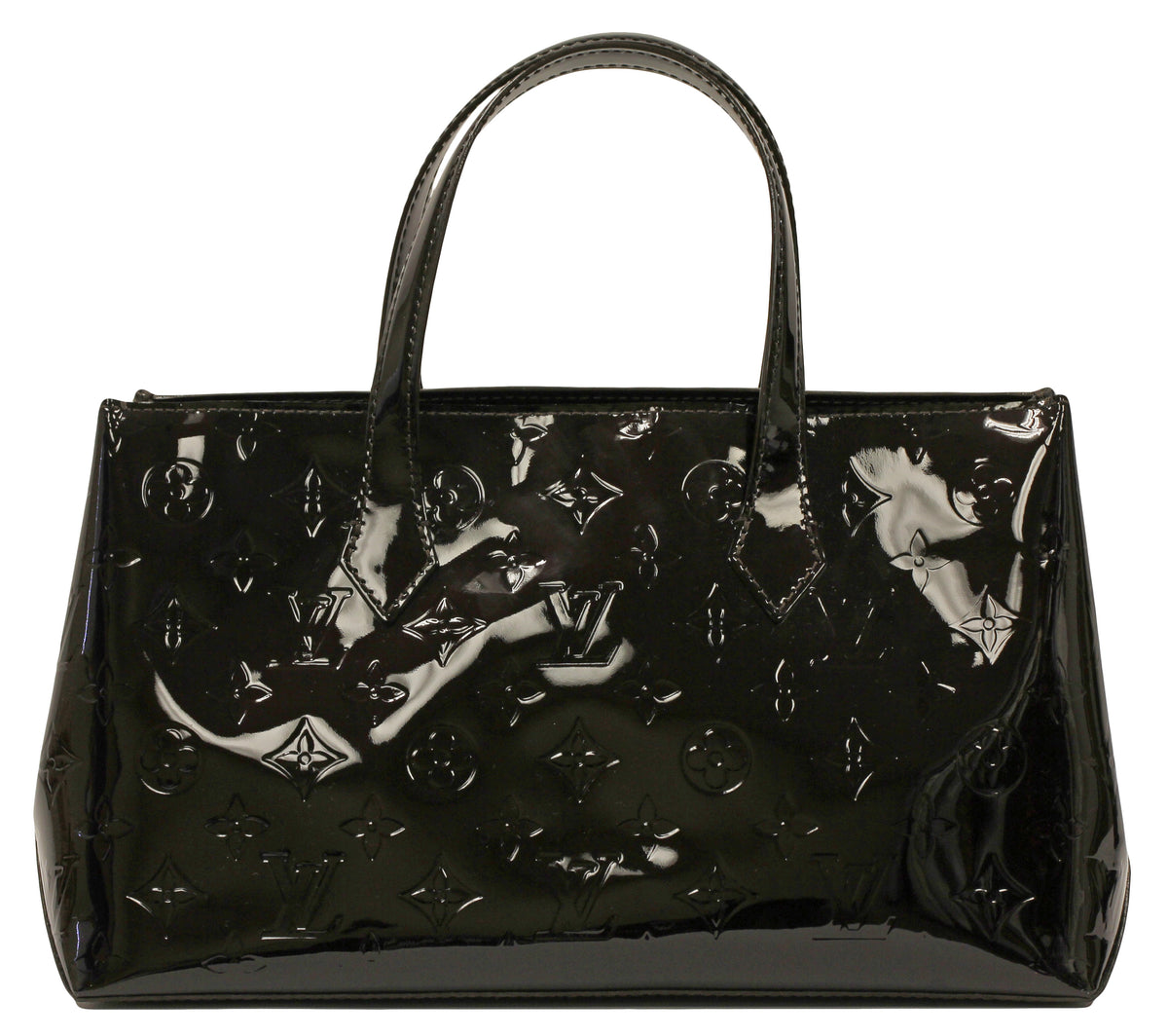 Louis Vuitton Amarante Vernis Wilshire PM Handbag