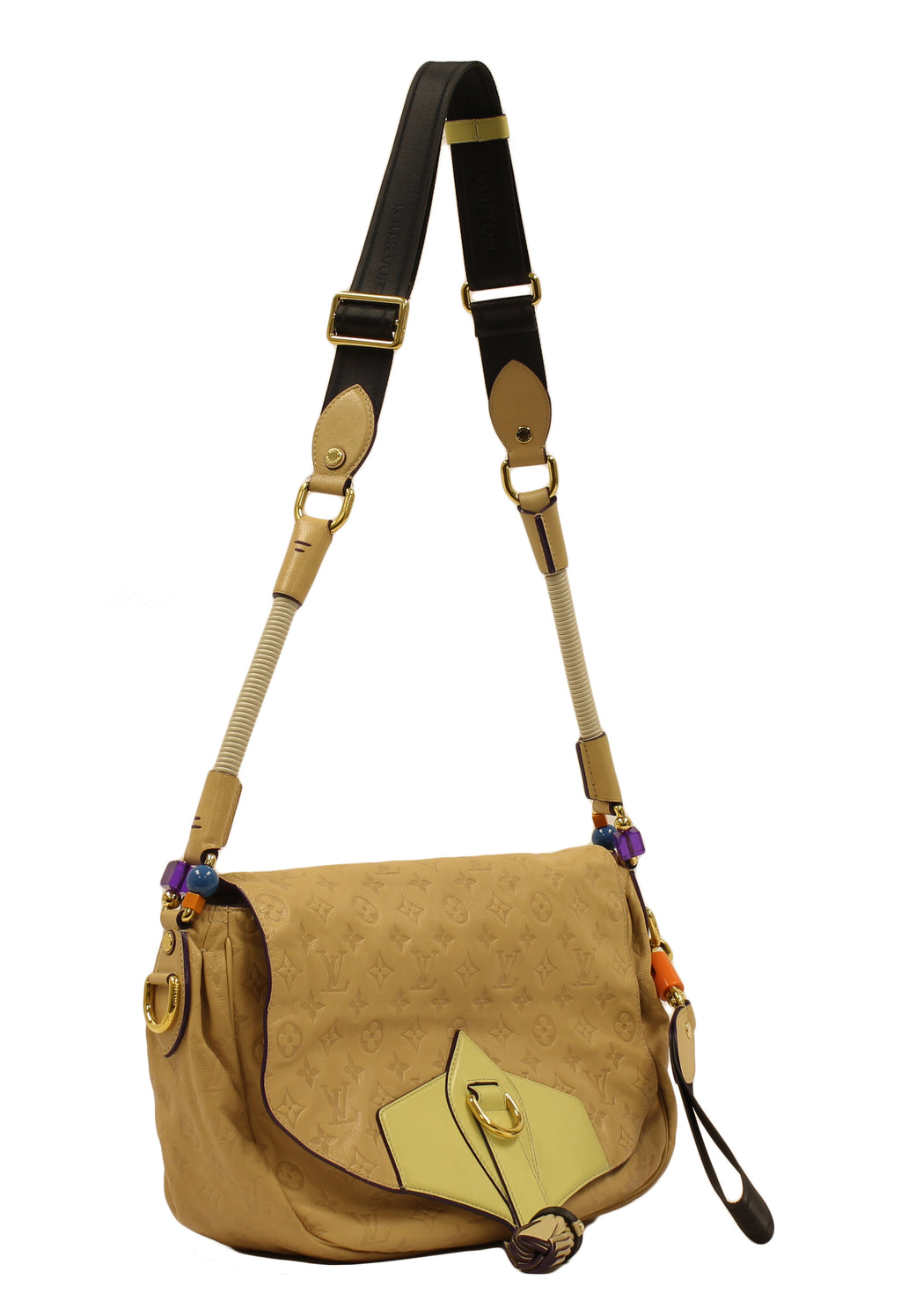 Louis Vuitton 2010 Runway Underground Messenger Bag