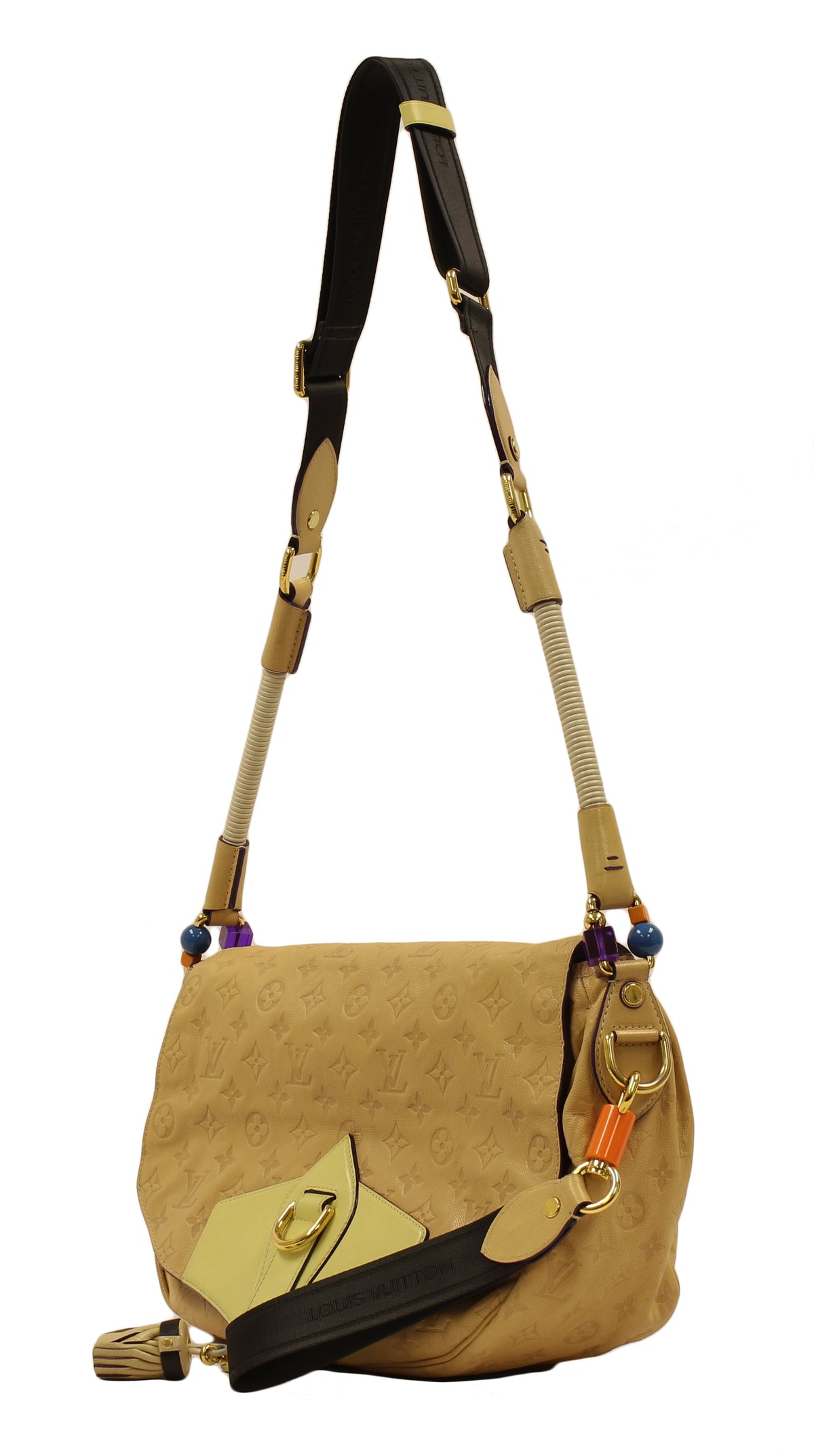 Louis Vuitton 2010 Runway Underground Messenger Bag