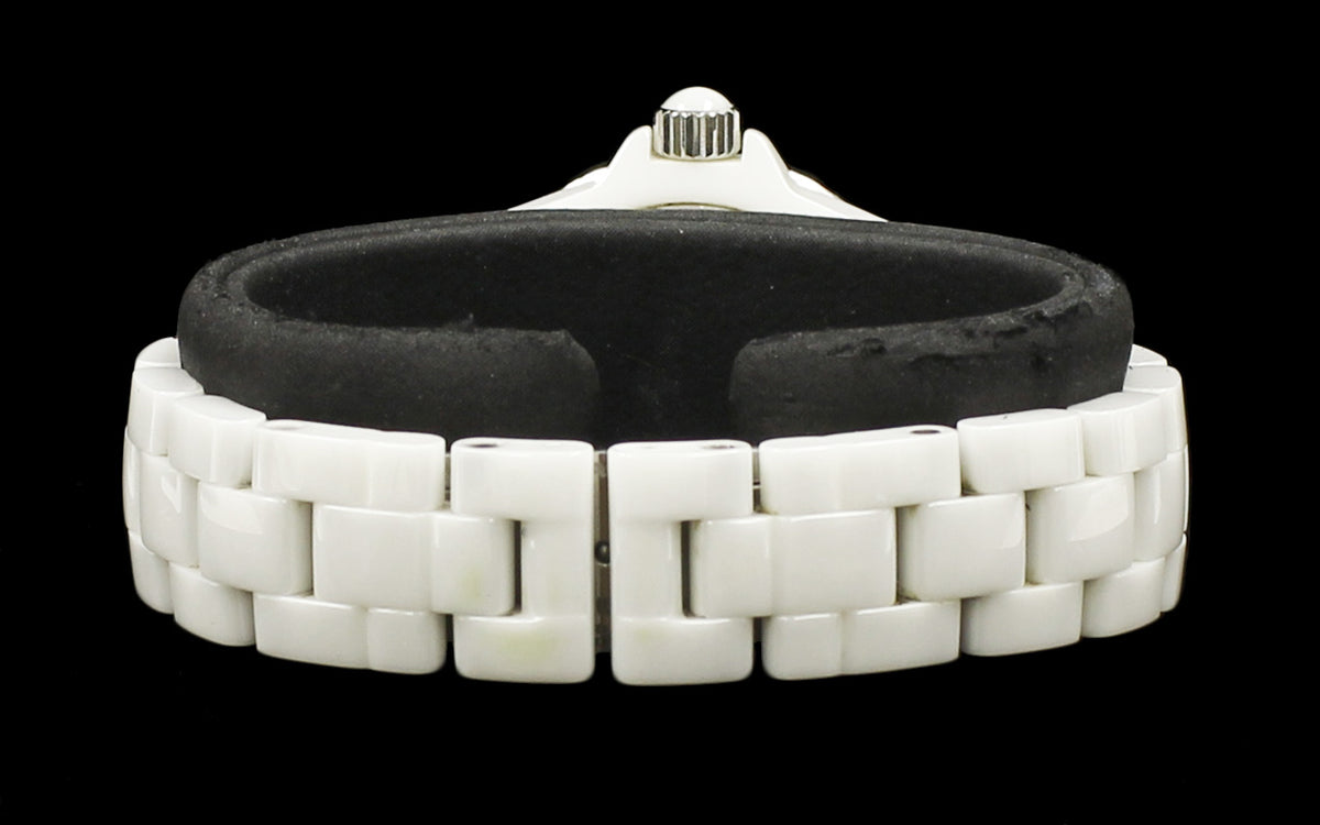 Chanel J12 White Ceramic Automatic Midsize Watch
