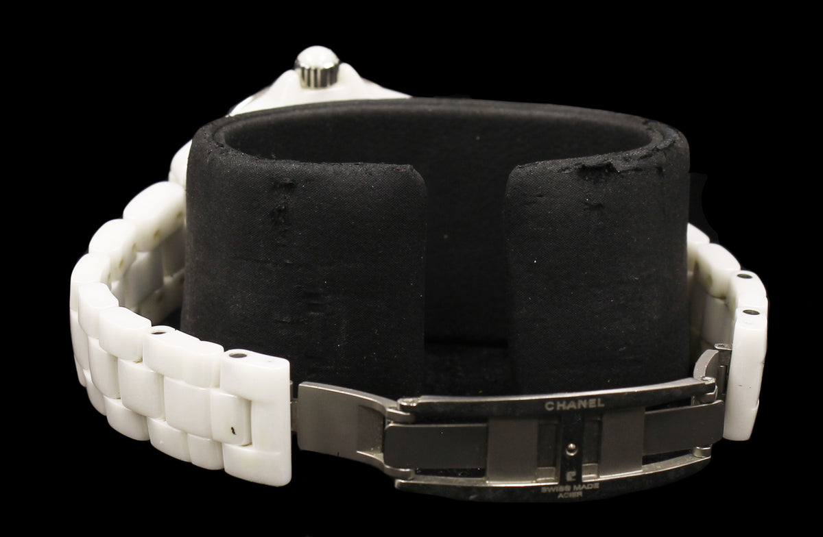 Chanel J12 White Ceramic Automatic Midsize Watch