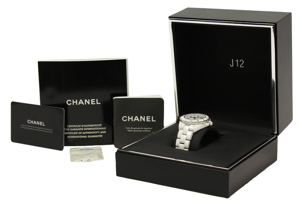 Chanel J12 White Ceramic Automatic Midsize Watch