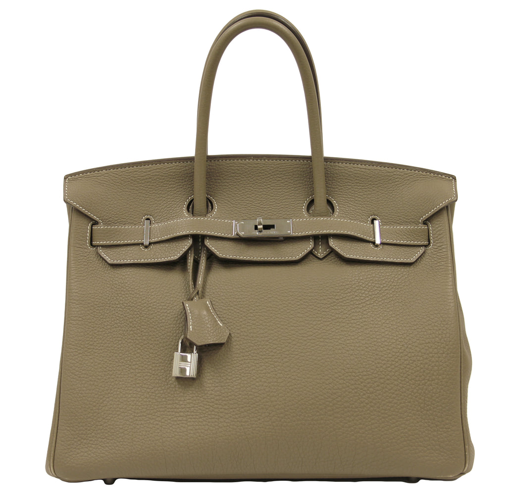 Hermès Etope Taurillon Clemence  35 Cm  Birkin