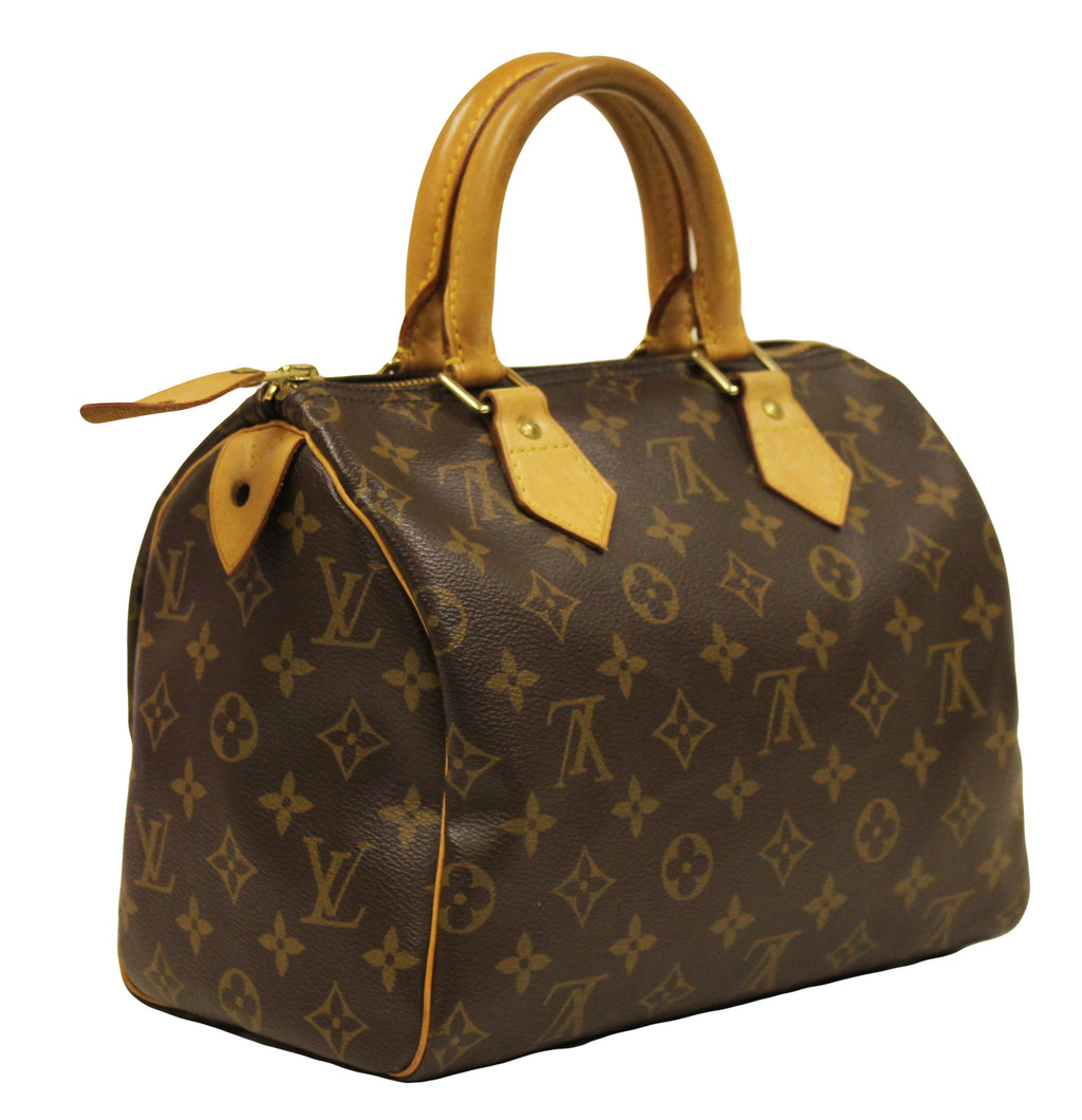 Louis Vuitton Canvas Mongram Speedy 25 cm