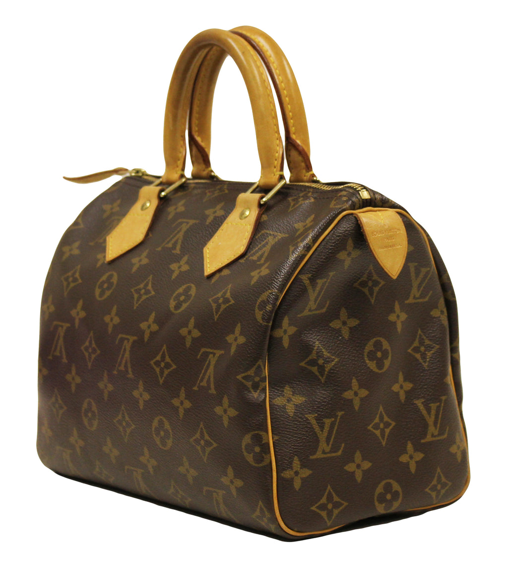 Louis Vuitton Canvas Mongram Speedy 25 cm