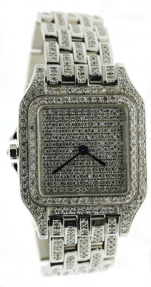 Diamond Encrusted Ladies Wrist Watch