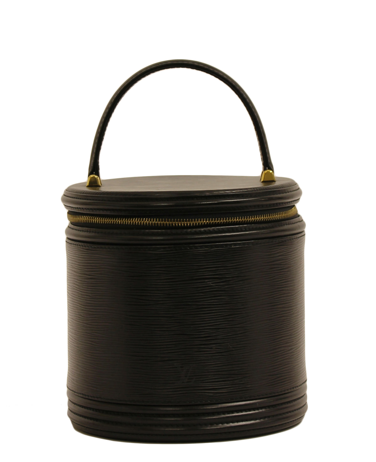Louis Vuitton Black Epi Cannes Train Bag