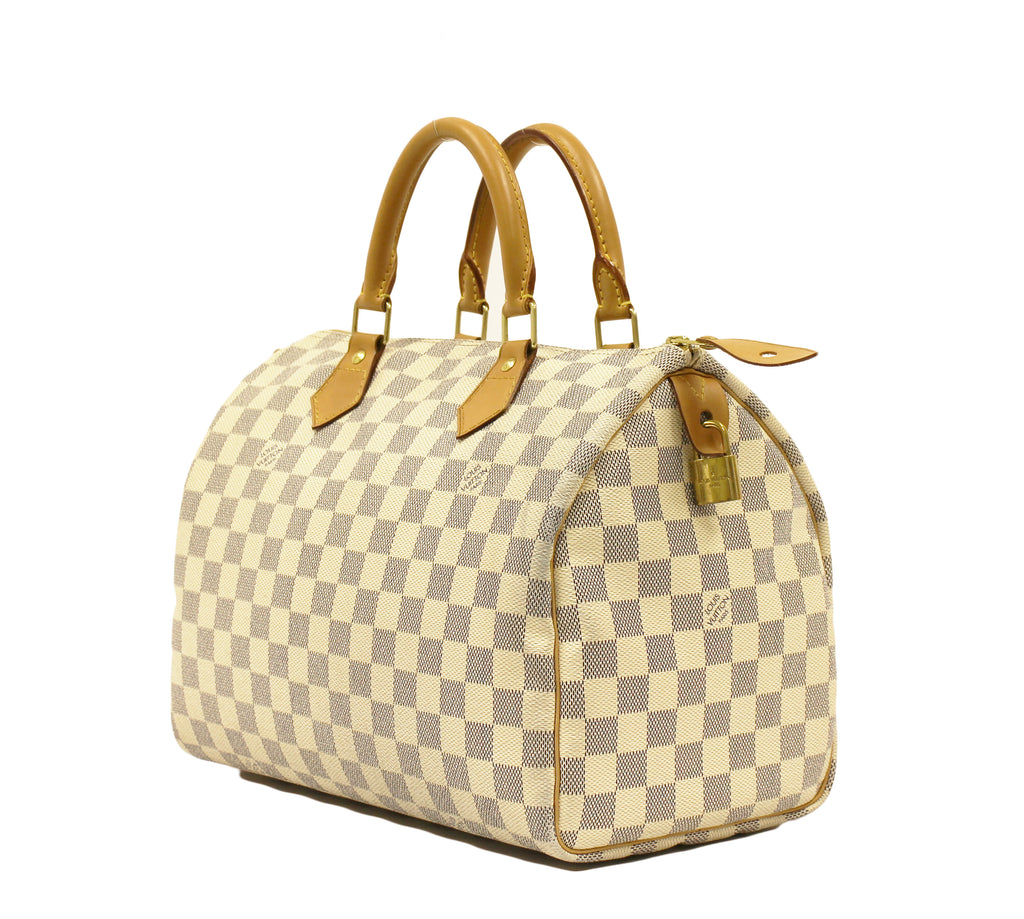 Louis Vuitton  Speedy  Damier Azur 30CM