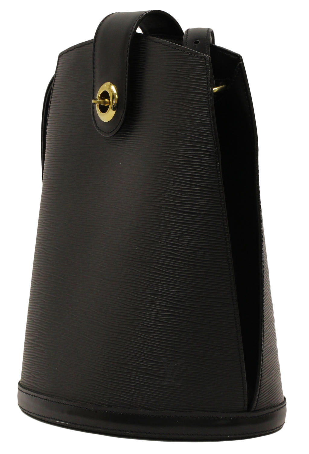 Louis Vuitton Black Epi Leather Cluny Shoulder Bag