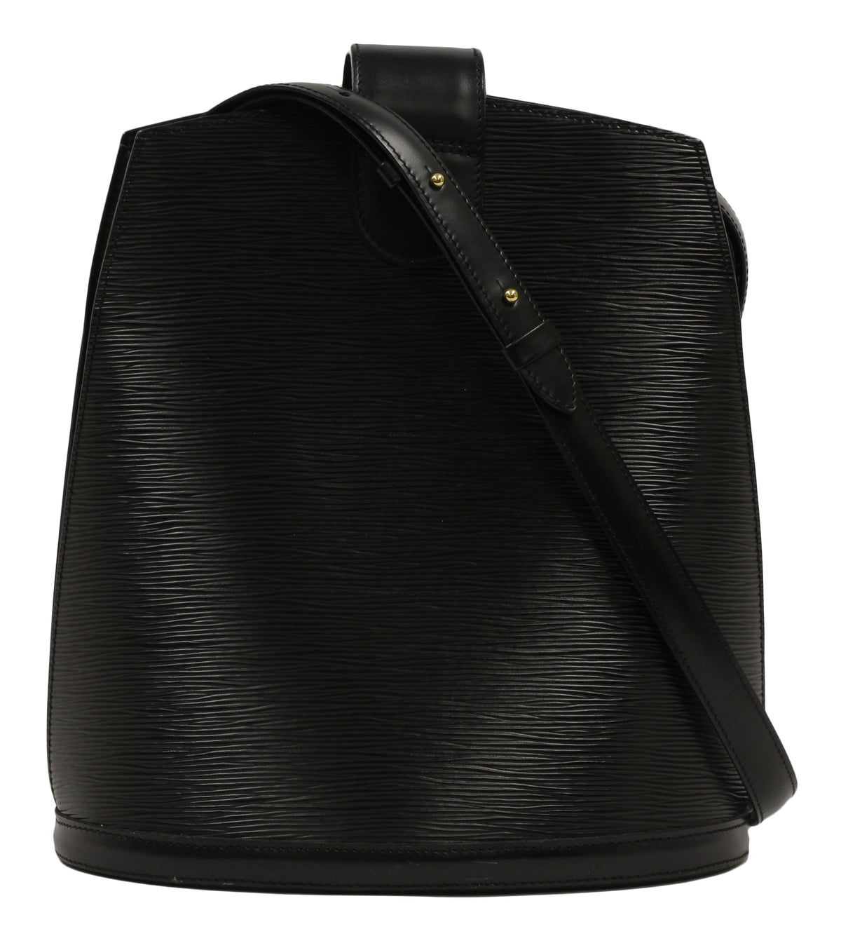 Louis Vuitton Black Epi Leather Cluny Shoulder Bag
